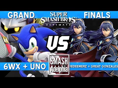 Smash Ultimate Tournament Grand Finals Doubles - 6WX + Uno vs Redeemer Z + Great Gonzales - SDA Ult