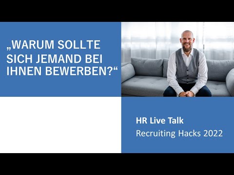 HR Recruiting Tipps & Recruiting Hack  mit Frank Rechsteiner 2022