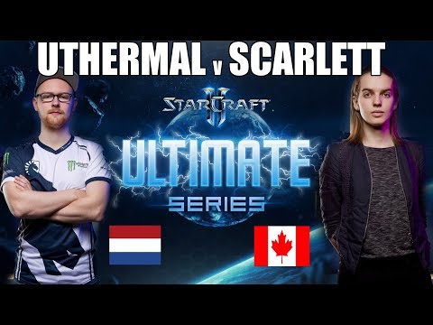 Starladder ULTIMATE Global Playoffs Ro12 - Scarlett (Zerg) vs Uthermal (Terran)