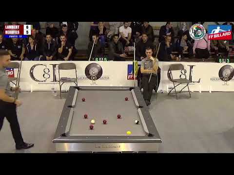 SOIREE REPLAY - 15/16 - 1/2 FINALE BLACKBALL MASTER A JOUE LES TOURS - LAMBERT VS BEAUFILS