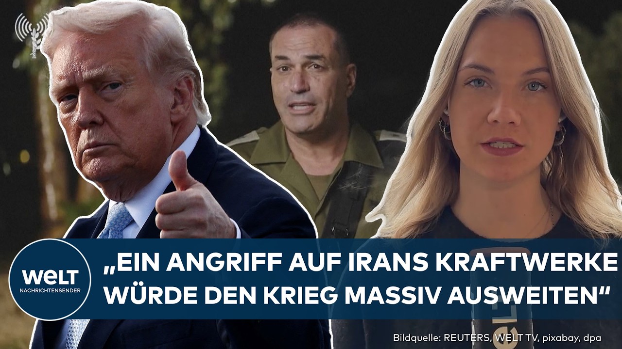 DROHUNG GEGEN IRAN: Trump will Kraftwerke zerstören! "Das hätte massive Auswirkungen!"