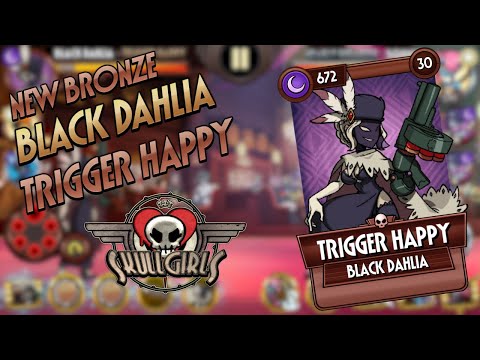 Fighter Reveal: Black Dahlia - TRIGGER HAPPY | Skullgirls Mobile