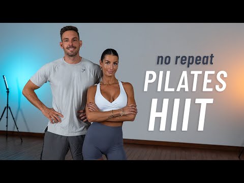 20 MIN FULL BODY HIIT Workout With Weights At Home No Repeat No Jumping