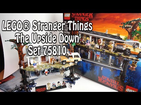 Review LEGO Stranger Things (Set 75810 The Upside Down) deutsch