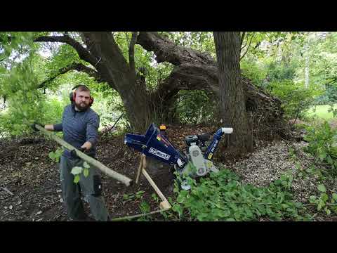 Häcksler mal wieder im Einsatz | BullMach Hercules 7PS B&S