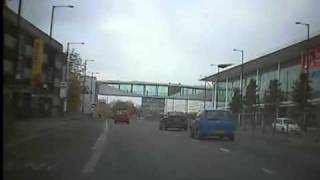 preview picture of video 'Driving Lessons Slough - Taking 2nd Exit Ahead on a Roundabout'