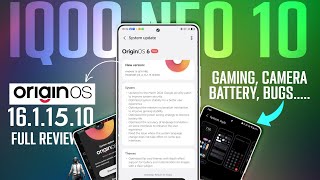 iQOO Neo 10 OriginOS 6 (16.1.15.10) Review, Camera, Gaming, Performance and all