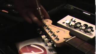 Video thumbnail for Fender Staggered Locking Tuner Install by TheGospelGuitarist