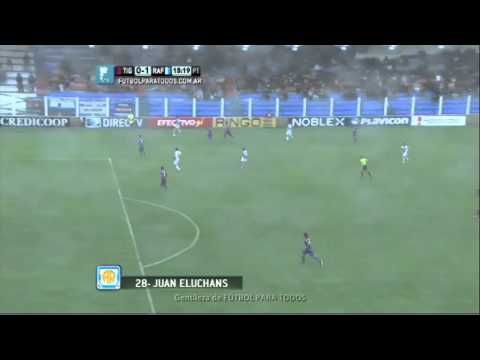Gol de Eluchans. Tigre 0 - Rafaela 1. Fecha 18. Primera División 2014. FPT