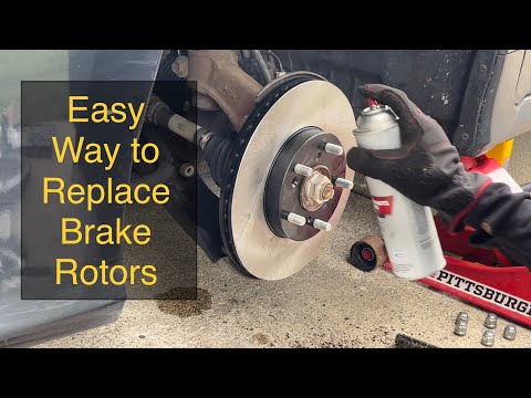 Replace Front Brake Rotors on a 10th generation Honda Civic (2016 - 2021)