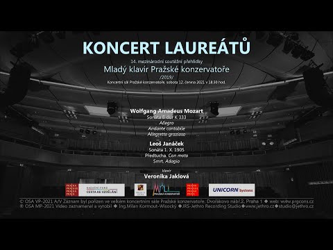 KONCERT LAUREÁTŮ - Mladý klavír Pražské konzervatoře / Veronika Jaklová 12.06.2021
