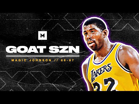 Magic Johnson SHOWTIME Highlights From 1986-87 MVP Season! | GOAT SZN