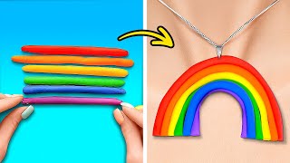 How to Make Stunning Rainbow Polymer Clay Art for Everyone