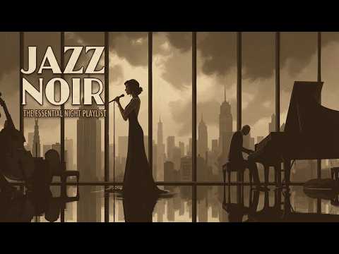 Vintage Jazz Ambience - Old Town Shadows | Soothing Piano and Trumpet for Uplifting Work
