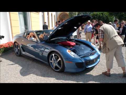 Thumbnail for Aston Martin V12 and Ferrari Super America 45 at Villa d'Este by Ferrari America