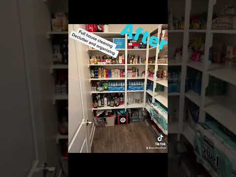 The Longs cleaning and organizing video.