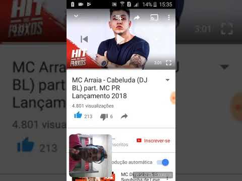 [Reagindo] mc Arraia - cabeluda (dj bl) part. Mc pr lançamento 2018