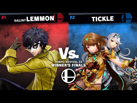 Tempo Revival 23 - Galint | Lemmon (Joker) Vs. Tickle (Pyra Mythra) - Winner's Finals - SSBU