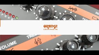 Video thumbnail for Orange Crush Bass Combo 100 by Jonathan LAI - Hong Kong Bass Player
