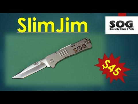 SOG SlimJim - Warning: BLOOD!!!