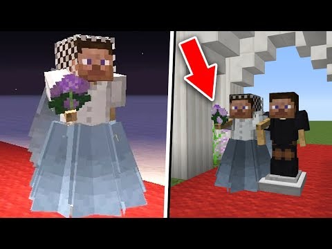 СЕКРЕТНЫЕ ПОСТРОЙКИ MINECRAFT, КОТОРЫЕ ВЫ МОЖЕТЕ ПОСТРОИТЬ! КАК СДЕЛАТЬ СВАДЕБНОЕ ПЛАТЬЕ ТУТОРИАЛ