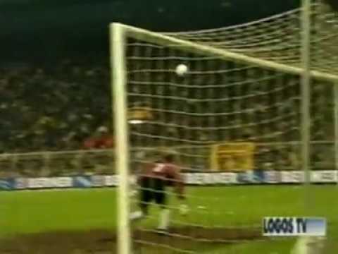 Borussia vs Juventus   Roberto Baggio Goal UEFA Cup 1994 1995
