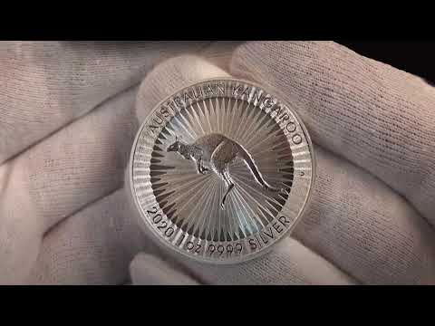 Australian Kangaroo Silver Bullion Coin