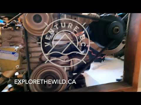 Changing Fuel filters on marine Diesel engine - universal m25xp