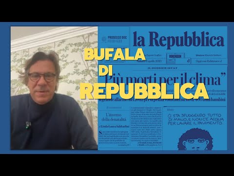 "More deaths due to climate change." A hoax from Repubblica - Leek Soup, April 8, 2023