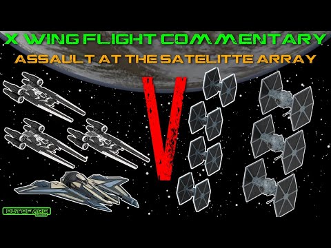 X Wing Flight Commentary - Game 109 - Rebels V Empire