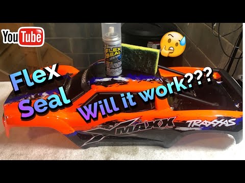 Traxxas XMAXX,FLEX SEALING THE BODY!! Will it work or hold up?