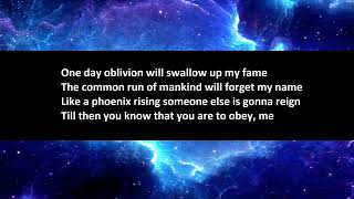 Edguy - New Age Messiah karaoke.