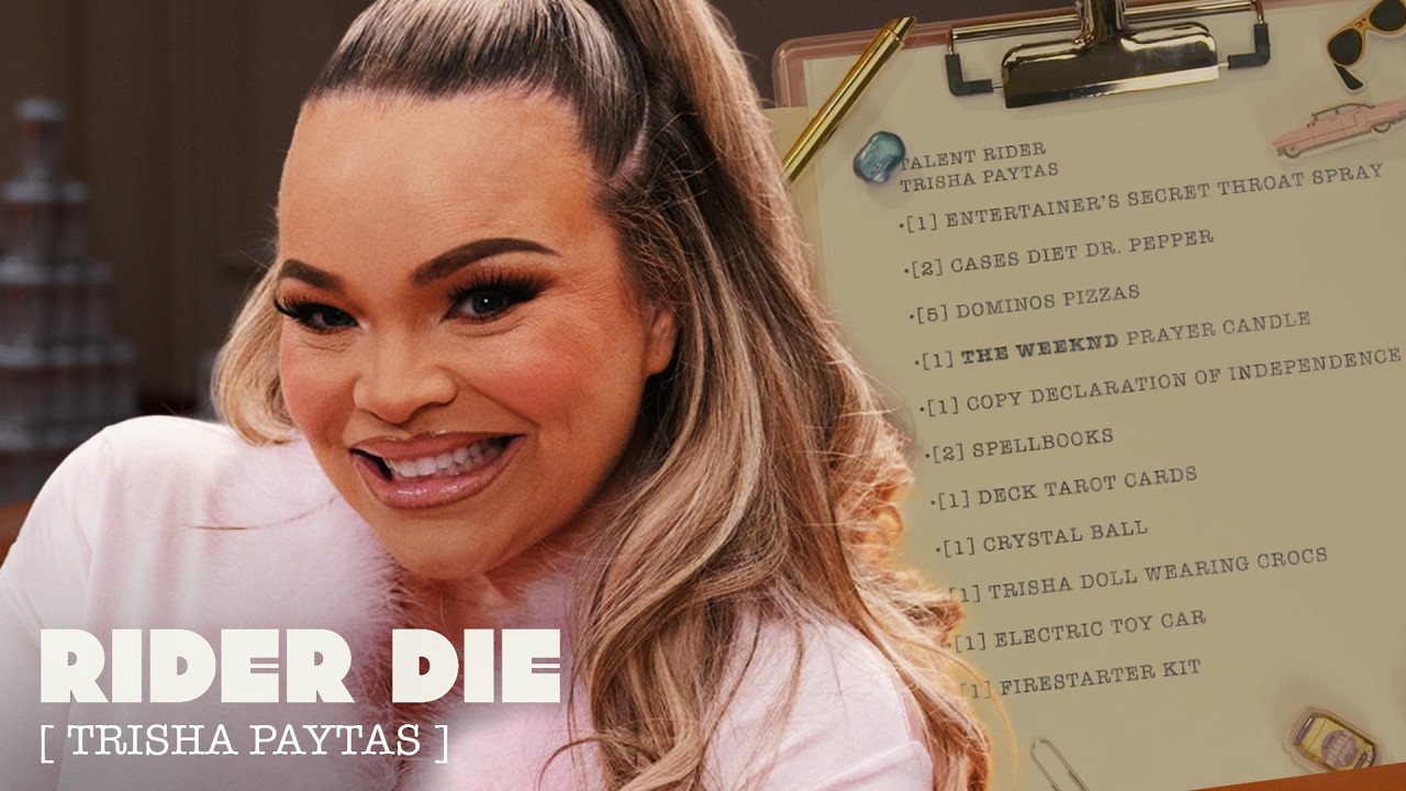 Trisha Paytas' Hilarious Greenroom Requests | Rider Die