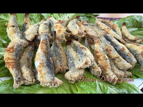 SARDINES PANÉES bien GRILLÉES sans FRITURE surtout