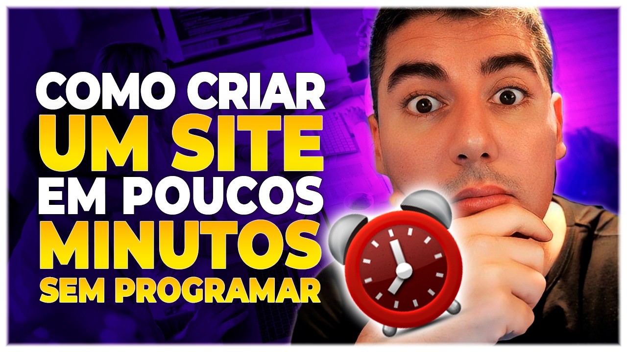 COMO CRIAR UM SITE EM MENOS DE 20 MINUTOS SEM PRECISAR PROGRAMAR NADA