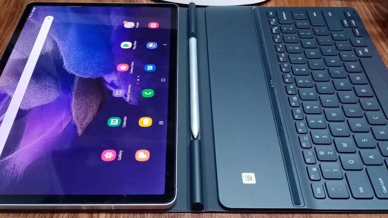 Samsung Galaxy S7 FE Book Cover | Cover Keyboard Unboxing & Review | Lightweight & Slim Mystic Black