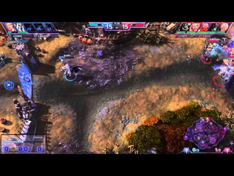 Heroes of the Storm Replay Casting Demo 1