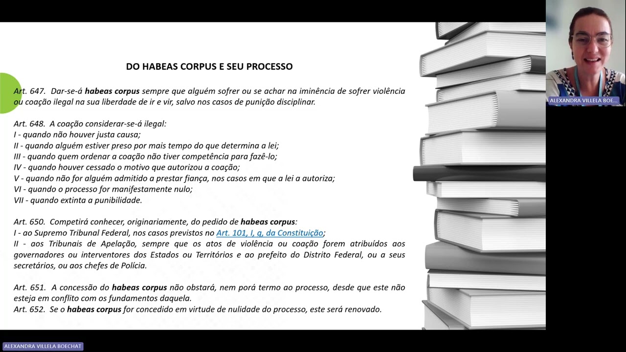 EP3 - TRILHA DE APRENDIZAGEM   -  HABEAS CORPUS