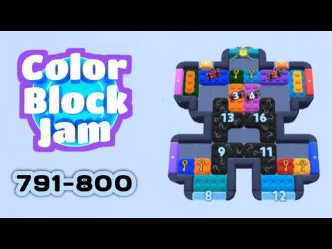 Color Block Jam Level 791-800 | No Commentary, No Music | Android Gameplay