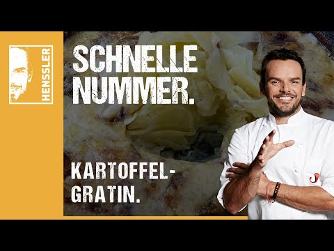 Schnelles Kartoffelgratin-Rezept von Steffen Henssler
