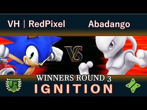 Ignition #28  WINNERS ROUND 3 - VH | RedPixel (Sonic, Lucas) vs Abadango (Mewtwo)