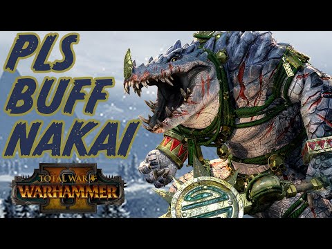 PLS BUFF: Nakai - Lizardmen vs Tomb Kings // Total War: WARHAMMER II Multiplayer Battle