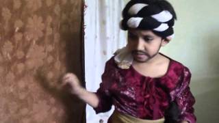 Alibaba & 40 Theives of Arabian Nights enacted for Fancy Dress