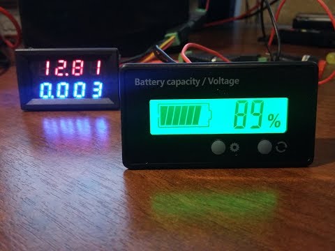 Индикатор заряда аккумулятора. Обзор, подключение, настройка. DC 6-63 вольт HW0001690