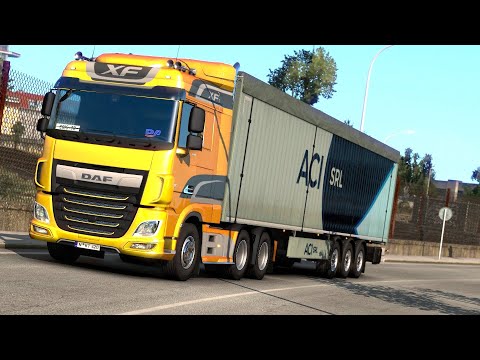 ETS 2 - DAF XF Euro 6 Transporting Mail Part 2