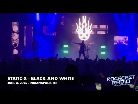 Static X rocks "Black & White" in Indianapolis on June 3, 2025