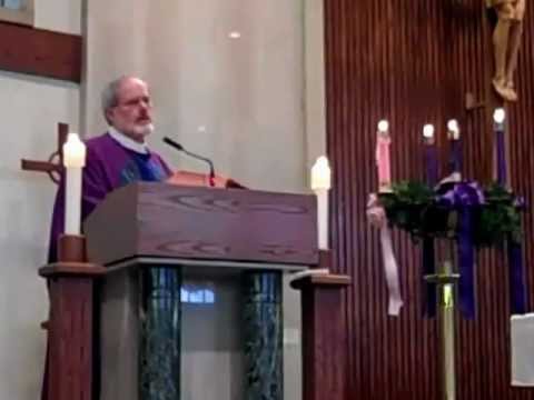 Homily on Dec. 21, 2011 by Fr. Tuck Grinnell at St. Charles School Mass