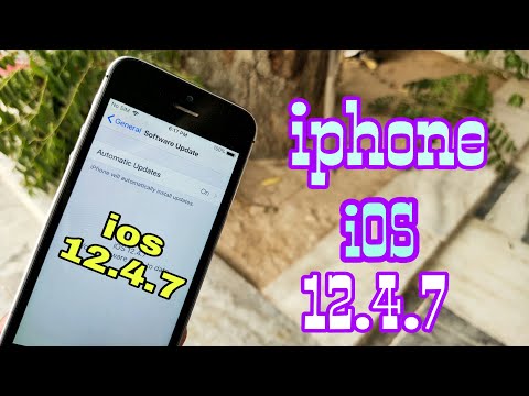 iOS 12.4.7 Official on iphone 5s (Review) Should you update