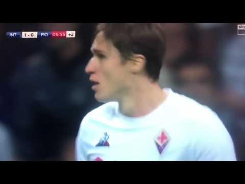 Inter Fiorentina (2-1) Clamorosa Simulazione Chiesa - Serie A Tim 2018/2019