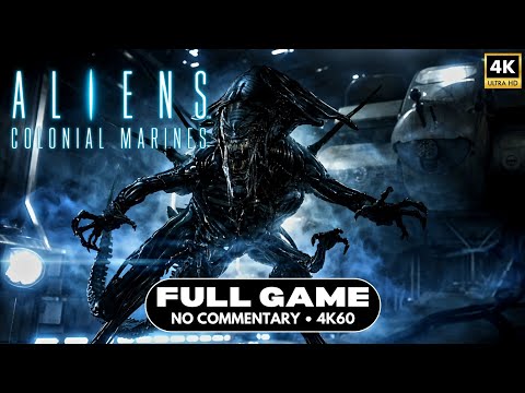 Aliens Colonial Marines - Full Campaign (PC) – 4K 60FPS Ultra Settings | No Commentary